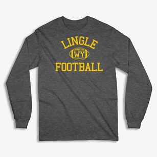 Lingle Wyoming Football Classic Long Sleeve T-Shirt