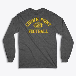 Crown Point Alaska Football Classic Long Sleeve T-Shirt