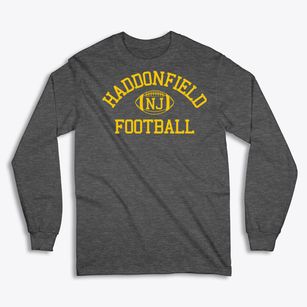 Haddonfield New Jersey Football Classic Long Sleeve T-Shirt