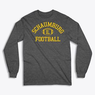 Schaumburg Illinois Football Classic Long Sleeve T-Shirt