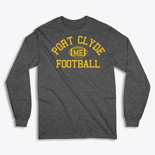 Port Clyde Maine Football Classic Long Sleeve T-Shirt