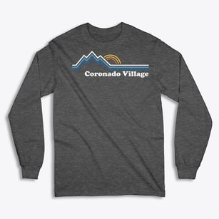 Coronado Village Arizona Mountain View Classic Long Sleeve T-Shirt