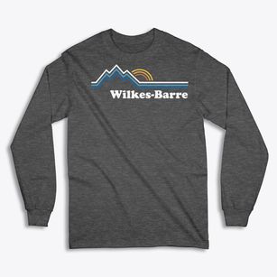 Wilkes-barre Pennsylvania Mountain View Classic Long Sleeve T-Shirt