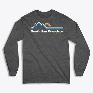 South San Francisco California Mountain View Classic Long Sleeve T-Shirt