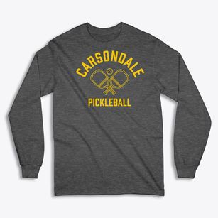 Carsondale Maryland Pickleball Classic Long Sleeve T-Shirt