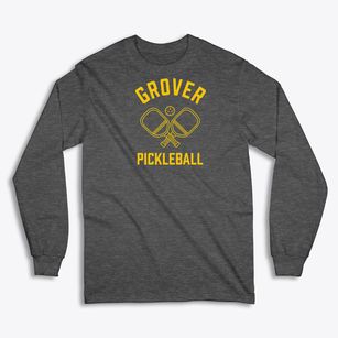 Grover Kansas Pickleball Classic Long Sleeve T-Shirt