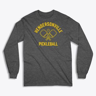 Hendersonville North Carolina Pickleball Classic Long Sleeve T-Shirt
