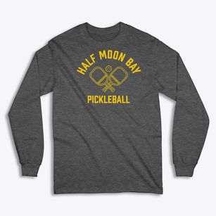 Half Moon Bay California Pickleball Classic Long Sleeve T-Shirt