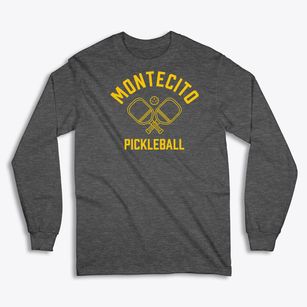 Montecito California Pickleball Classic Long Sleeve T-Shirt
