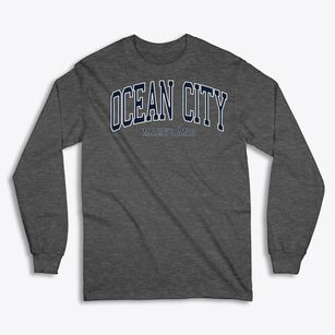 Ocean City Maryland Traditional Classic Long Sleeve T-Shirt