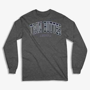 Twin Buttes Arizona Traditional Classic Long Sleeve T-Shirt