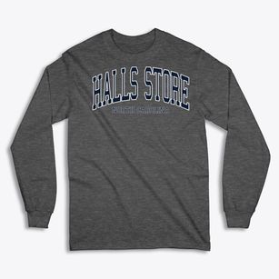 Halls Store North Carolina Traditional Classic Long Sleeve T-Shirt