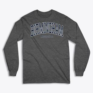 Birmingham Mississippi Traditional Classic Long Sleeve T-Shirt