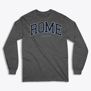 Rome Kansas Traditional Classic Long Sleeve T-Shirt