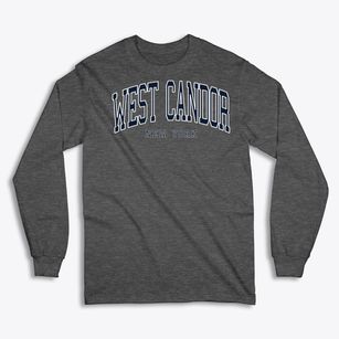 West Candor New York Traditional Classic Long Sleeve T-Shirt