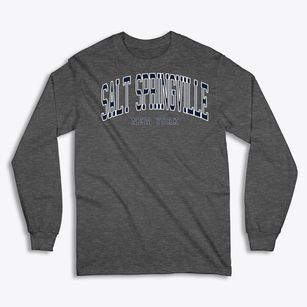 Salt Springville New York Traditional Classic Long Sleeve T-Shirt
