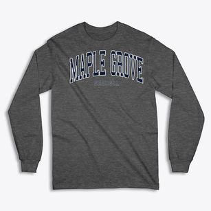 Maple Grove Georgia Traditional Classic Long Sleeve T-Shirt