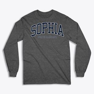 Sophia North Carolina Traditional Classic Long Sleeve T-Shirt