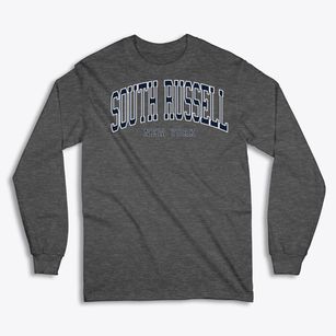 South Russell New York Traditional Classic Long Sleeve T-Shirt