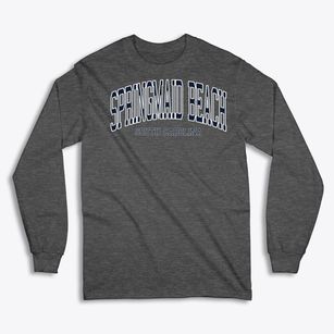 Springmaid Beach South Carolina Traditional Classic Long Sleeve T-Shirt