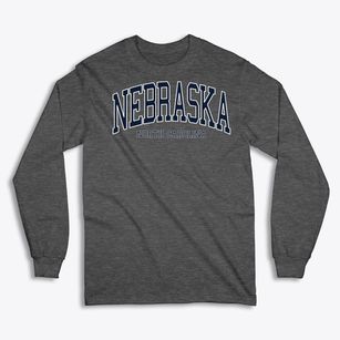 Nebraska North Carolina Traditional Classic Long Sleeve T-Shirt