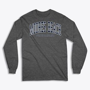 Moores Beach North Carolina Traditional Classic Long Sleeve T-Shirt