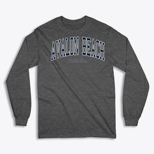 Avalon Beach Florida Traditional Classic Long Sleeve T-Shirt