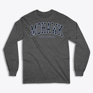 Mohawk West Virginia Traditional Classic Long Sleeve T-Shirt