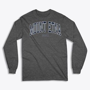 Mount Etna Iowa Traditional Classic Long Sleeve T-Shirt