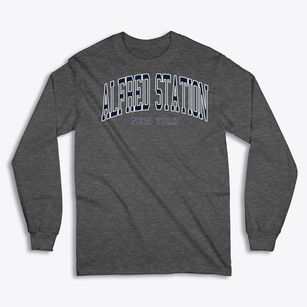 Alfred Station New York Traditional Classic Long Sleeve T-Shirt
