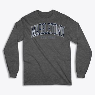 Marbletown New York Traditional Classic Long Sleeve T-Shirt