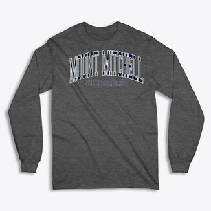 Mount Mitchell North Carolina Traditional Classic Long Sleeve T-Shirt