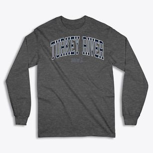 Turkey River Iowa Traditional Classic Long Sleeve T-Shirt