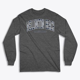 Wellington Beach Maryland Traditional Classic Long Sleeve T-Shirt