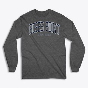Roses Point New York Traditional Classic Long Sleeve T-Shirt
