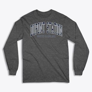 Dupont Station South Carolina Traditional Classic Long Sleeve T-Shirt