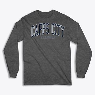 Capps City Arkansas Traditional Classic Long Sleeve T-Shirt