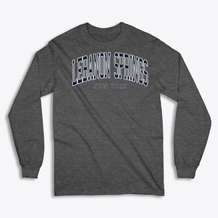 Lebanon Springs New York Traditional Classic Long Sleeve T-Shirt