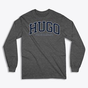 Hugo North Carolina Traditional Classic Long Sleeve T-Shirt