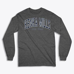 Kenka Mills New York Traditional Classic Long Sleeve T-Shirt