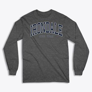 Irondale New York Traditional Classic Long Sleeve T-Shirt