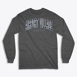 Airport Village Arkansas Traditional Classic Long Sleeve T-Shirt