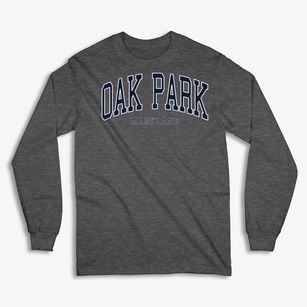 Oak Park Maryland Traditional Classic Long Sleeve T-Shirt