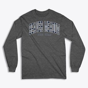Beaver Meadow New York Traditional Classic Long Sleeve T-Shirt