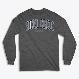 Social Circle Georgia Traditional Classic Long Sleeve T-Shirt