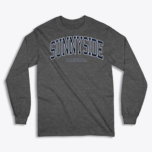 Sunnyside California Traditional Classic Long Sleeve T-Shirt