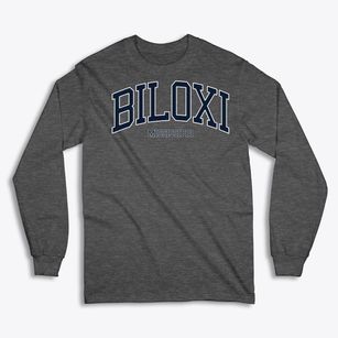 Biloxi Mississippi Traditional Classic Long Sleeve T-Shirt