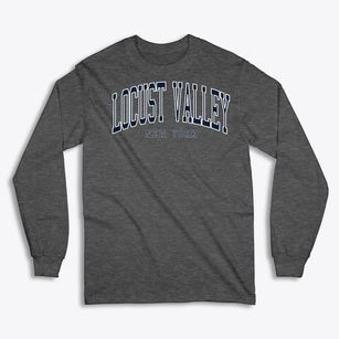 Locust Valley New York Traditional Classic Long Sleeve T-Shirt