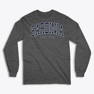 Sardinia New York Traditional Classic Long Sleeve T-Shirt
