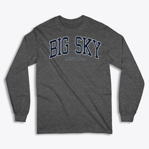 Big Sky Montana Traditional Classic Long Sleeve T-Shirt
